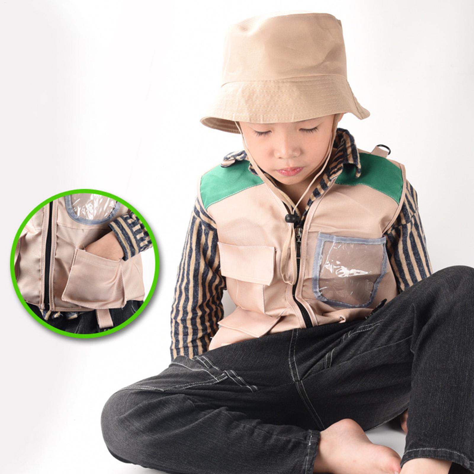 Outdoor Adventure Kit For Kids - Kids Explorer Vest en Hoed Halloween