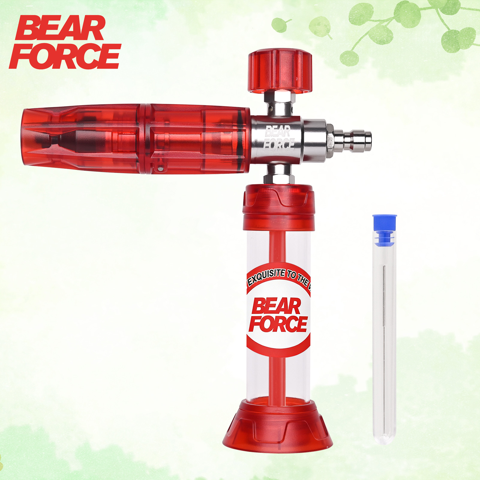 Bear Spray Clip - BEAR FORCE Geüpgradede Druk Mini Schuimkanon