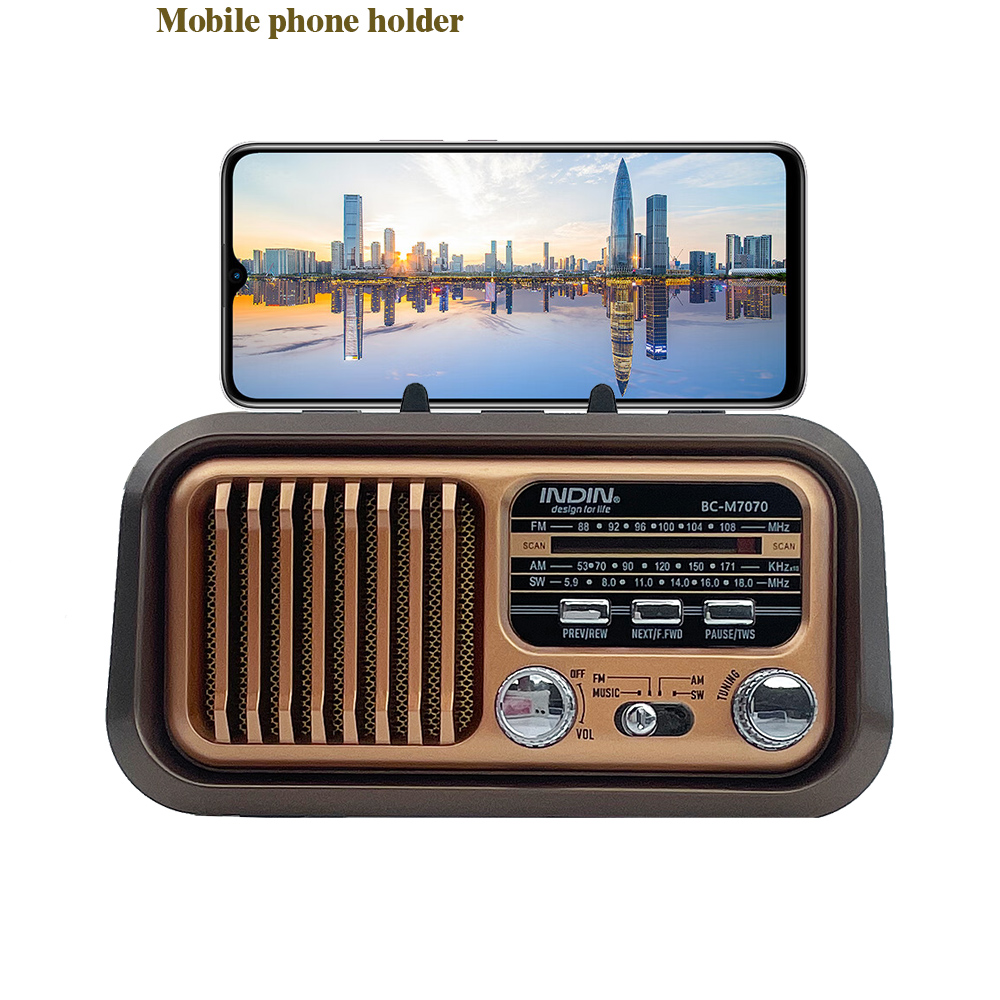 Emergency Radio Solar - Draagbare AM FM SW vintage radio's