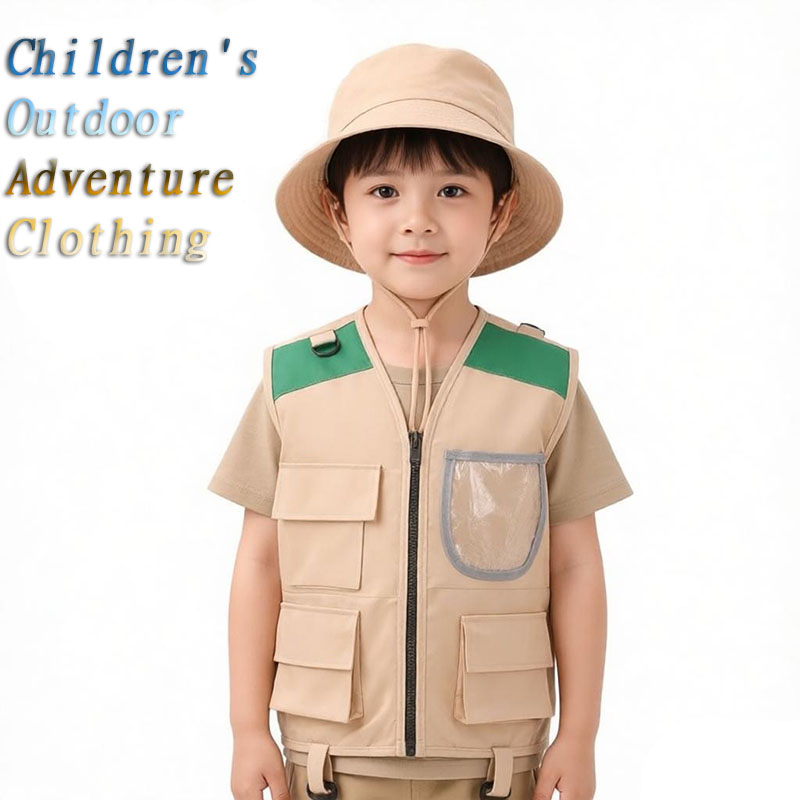 Outdoor Adventure Kit For Kids - 2026 Nieuwe Kinderen Explorer Hoed Vest
