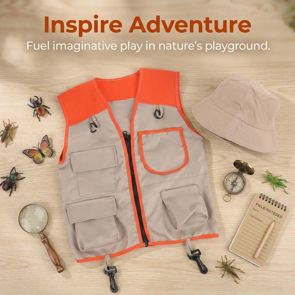 Zomerkleding Kids Explorer Ves - Outdoor Adventure Kit For Kids recensie en prijs