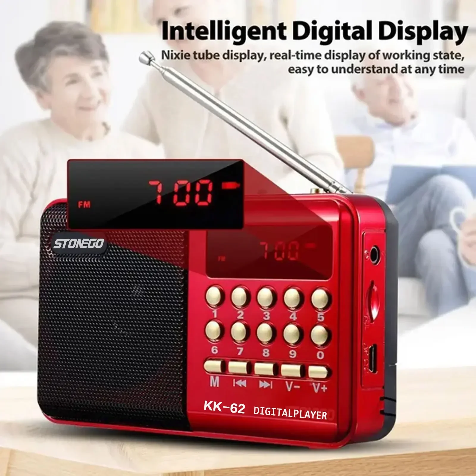 Draagbare oplaadbare mini FM-r - Emergency Radio Solar recensie en prijs