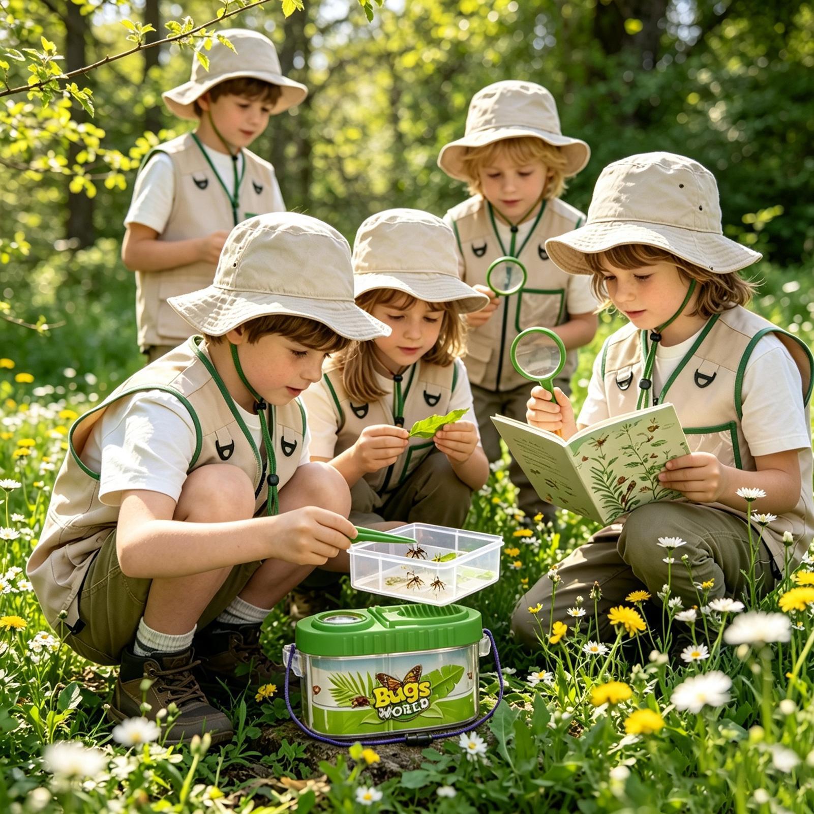 Kinderavontuurset met hoed, li - Outdoor Adventure Activities For Kids recensie en prijs