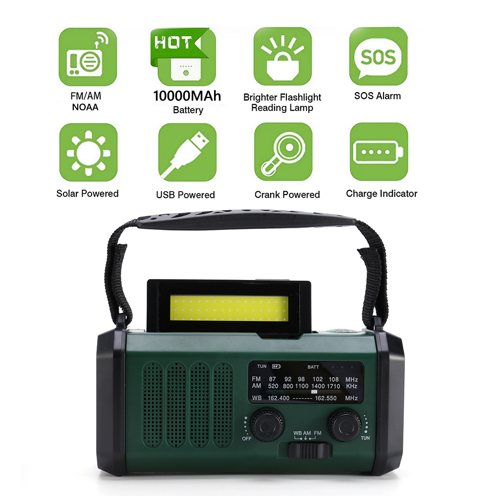 LED Draagbare Radio AM/FM/WB 1 - Emergency Radio Solar recensie en prijs