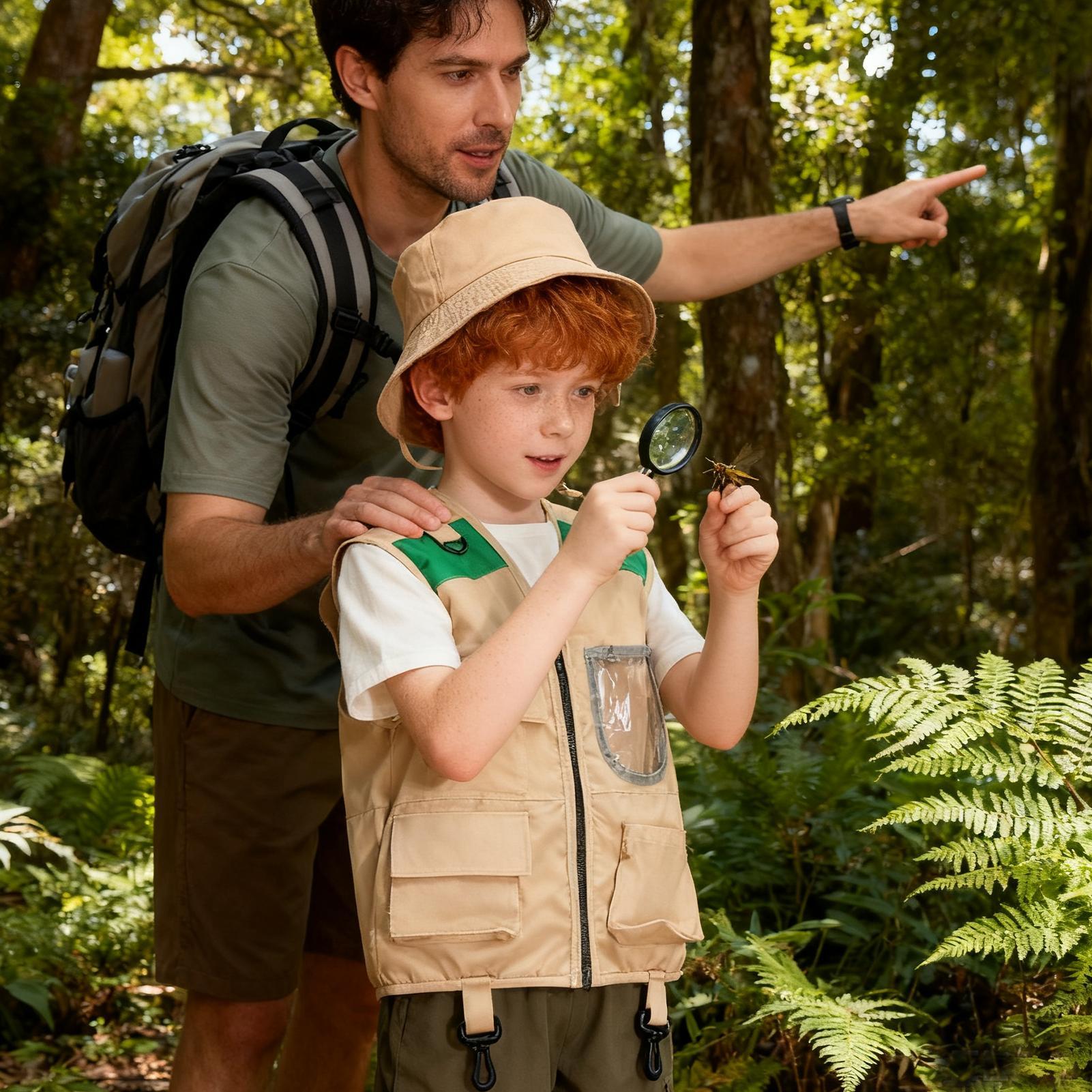 Kids Explorer Vest en Hoed Hal - Outdoor Adventure Kit For Kids recensie en prijs