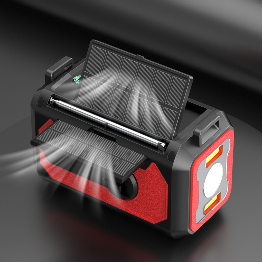 12000 mAh Weerradio AM/FM/NOAA - Emergency Radio Solar recensie en prijs
