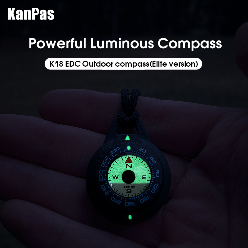 Kanpas EDC Outdoor-kompas met  - Outdoor Adventure Guide recensie en prijs
