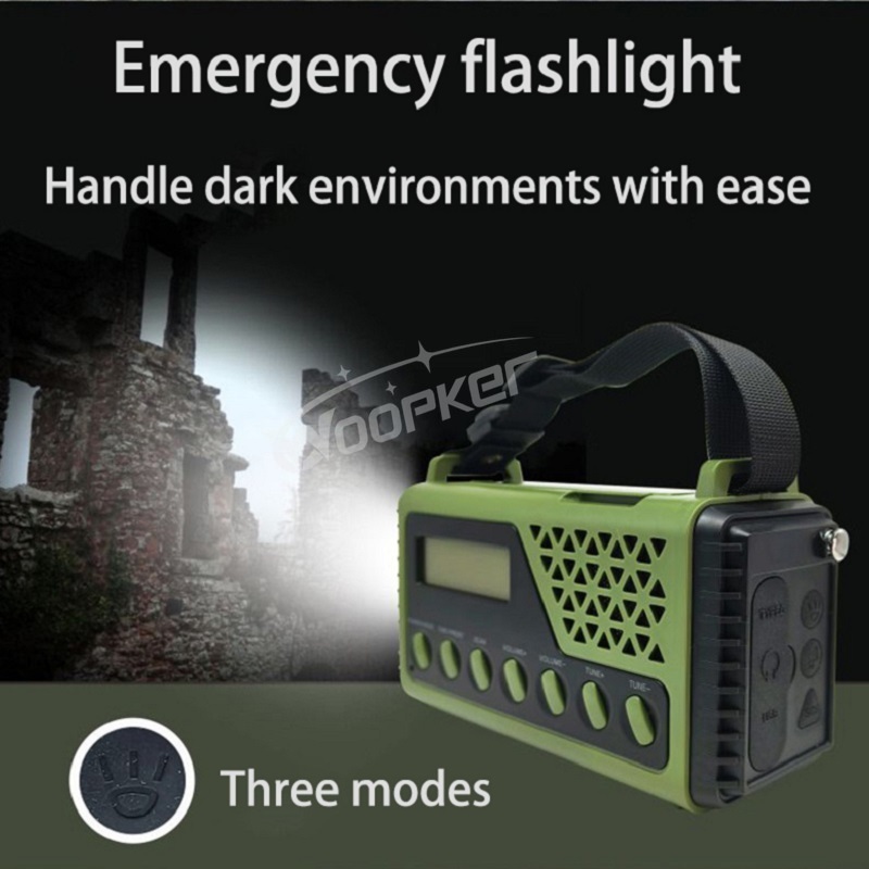 Woopker Radio SY-1199 10000mAh - Emergency Radio Solar recensie en prijs
