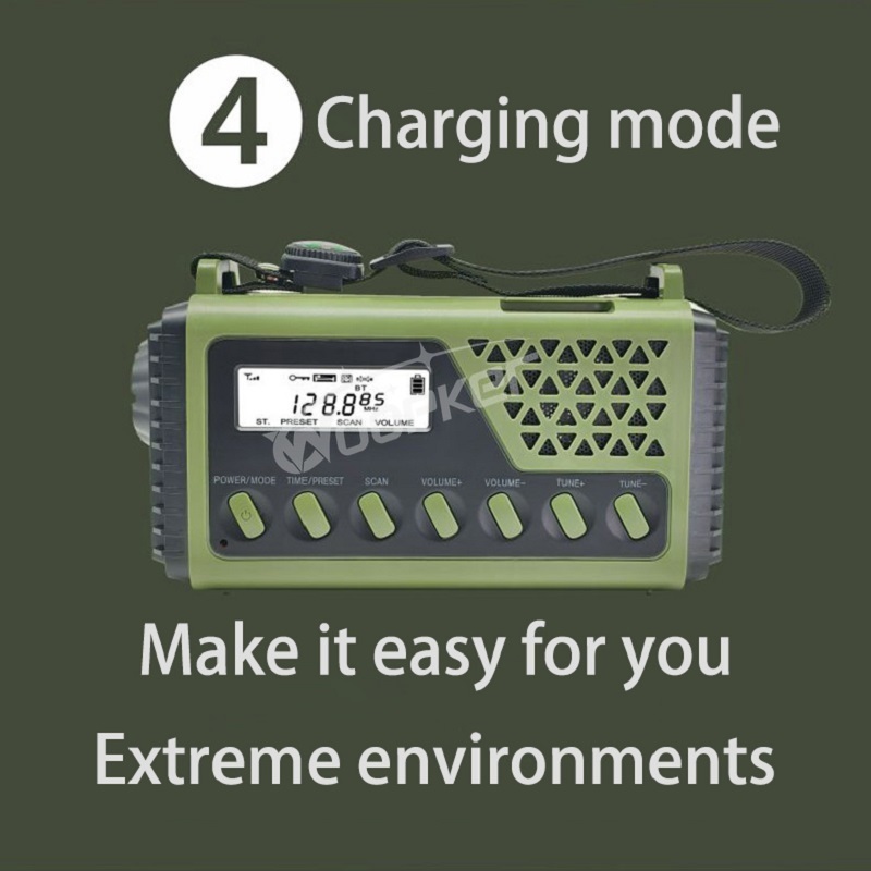Woopker Radio SY-1199 10000mAh - Emergency Radio Solar recensie en prijs