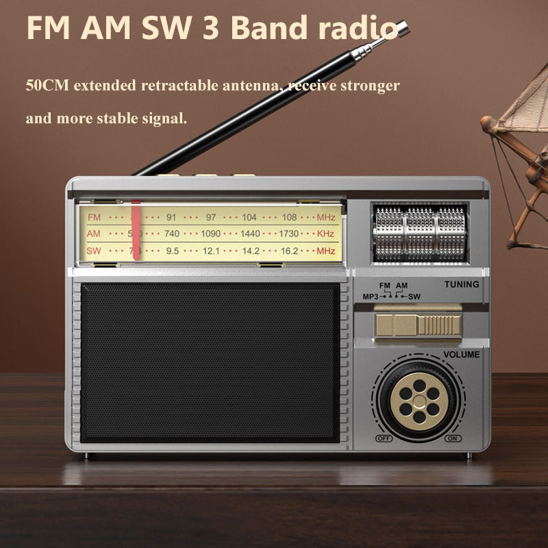 Draagbare noodradio met volled - Emergency Radio Solar recensie en prijs