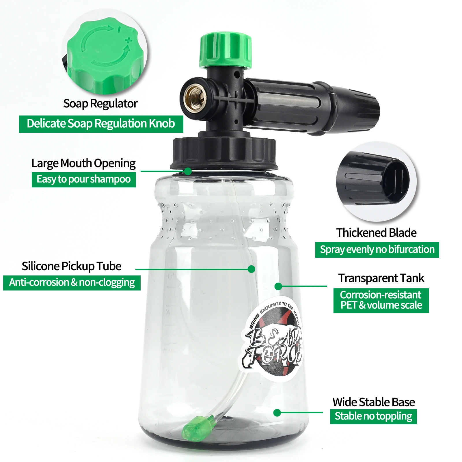 Hogedrukreiniger Schuimlans Sc - Bear Spray Clip recensie en prijs