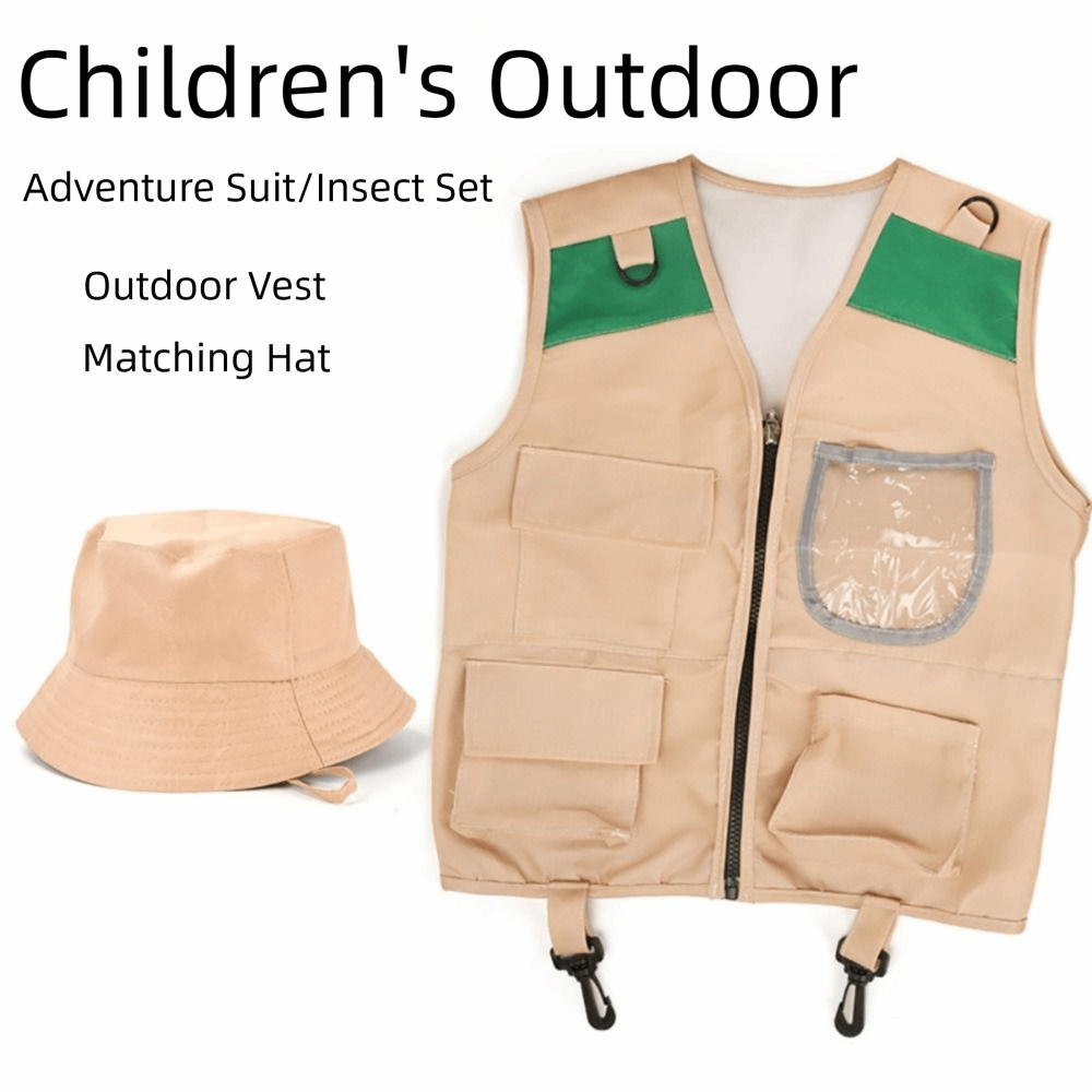 Veelkleurige Explorer-hoed Ves - Outdoor Adventure Kit For Kids recensie en prijs