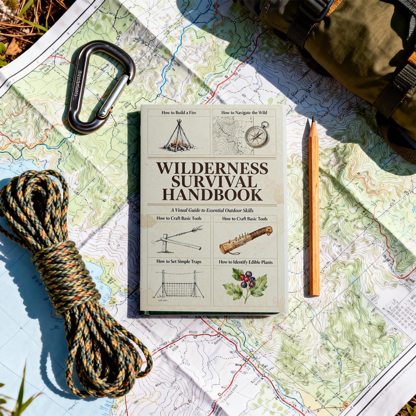 Wilderness Survival Guide Hand - Outdoor Adventure Books For Adults recensie en prijs