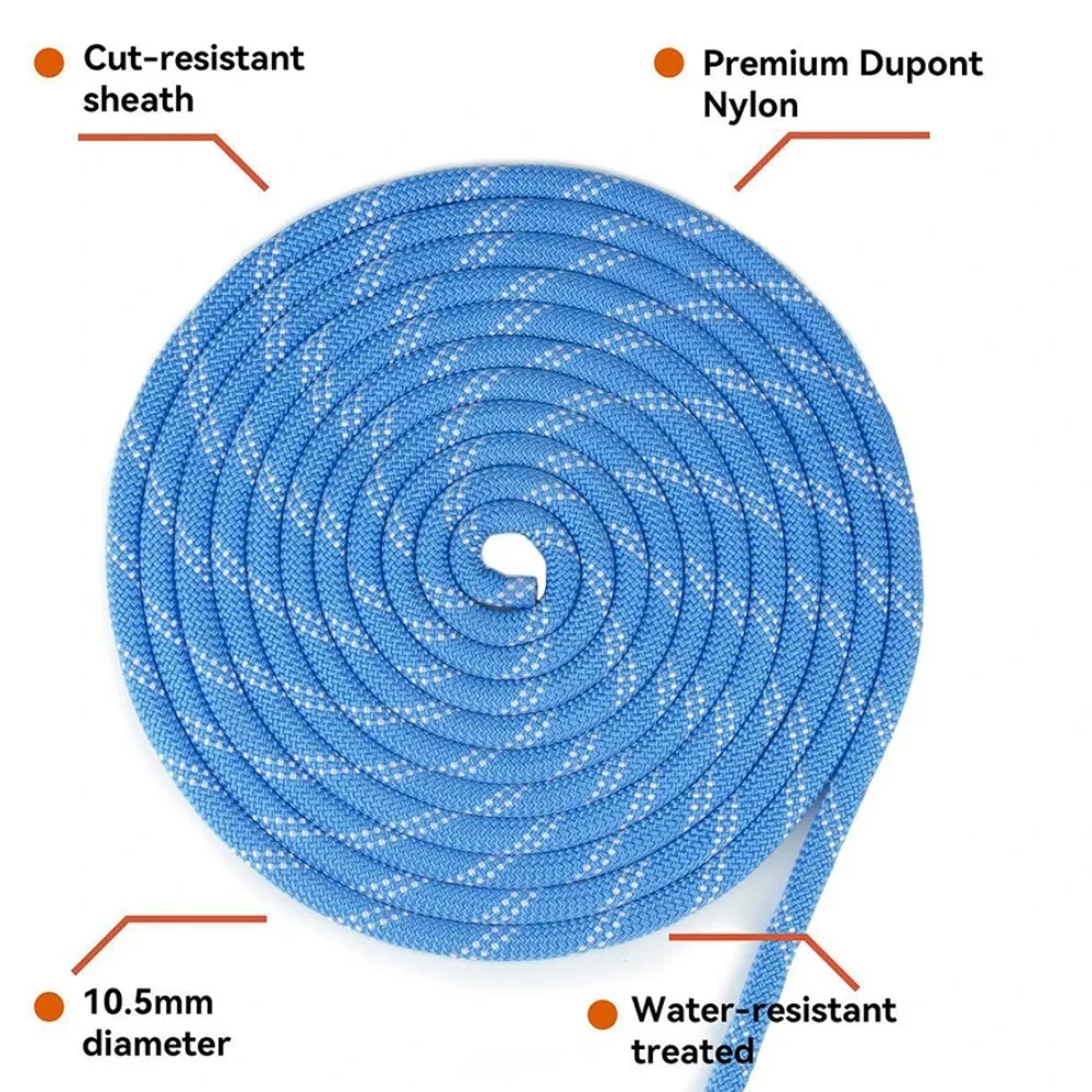 10mm Rotsklimtouw 10M Outdoor  - Rope Climbing Static recensie en prijs