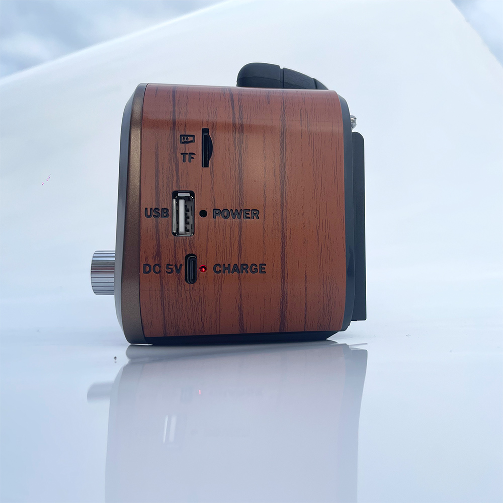 Draagbare AM FM SW vintage rad - Emergency Radio Solar recensie en prijs