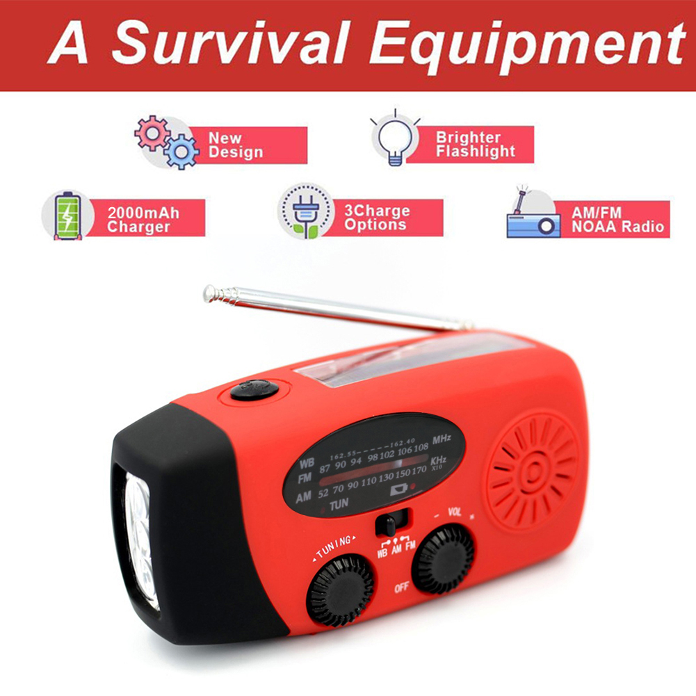 Draagbare Hand Radio Solar Cra - Emergency Radio Solar recensie en prijs