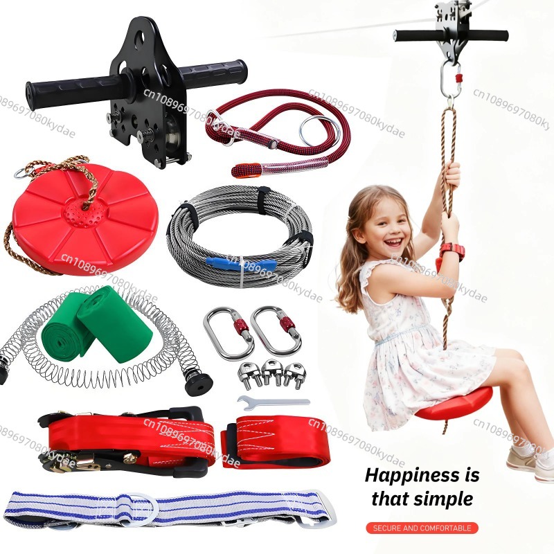 Kinder Zip Line Set voor Buite - Outdoor Adventure Activities For Kids recensie en prijs