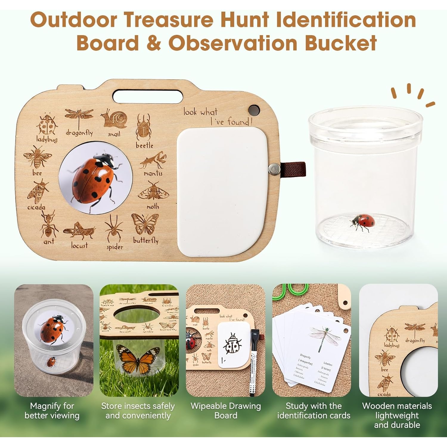 Insectenvangset voor kinderen  - Outdoor Adventure Kit For Kids recensie en prijs