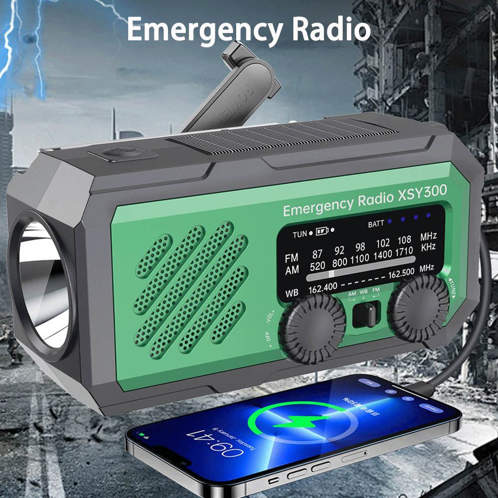 Nieuwe 2000mAh noodradio op zo - Emergency Radio Solar recensie en prijs