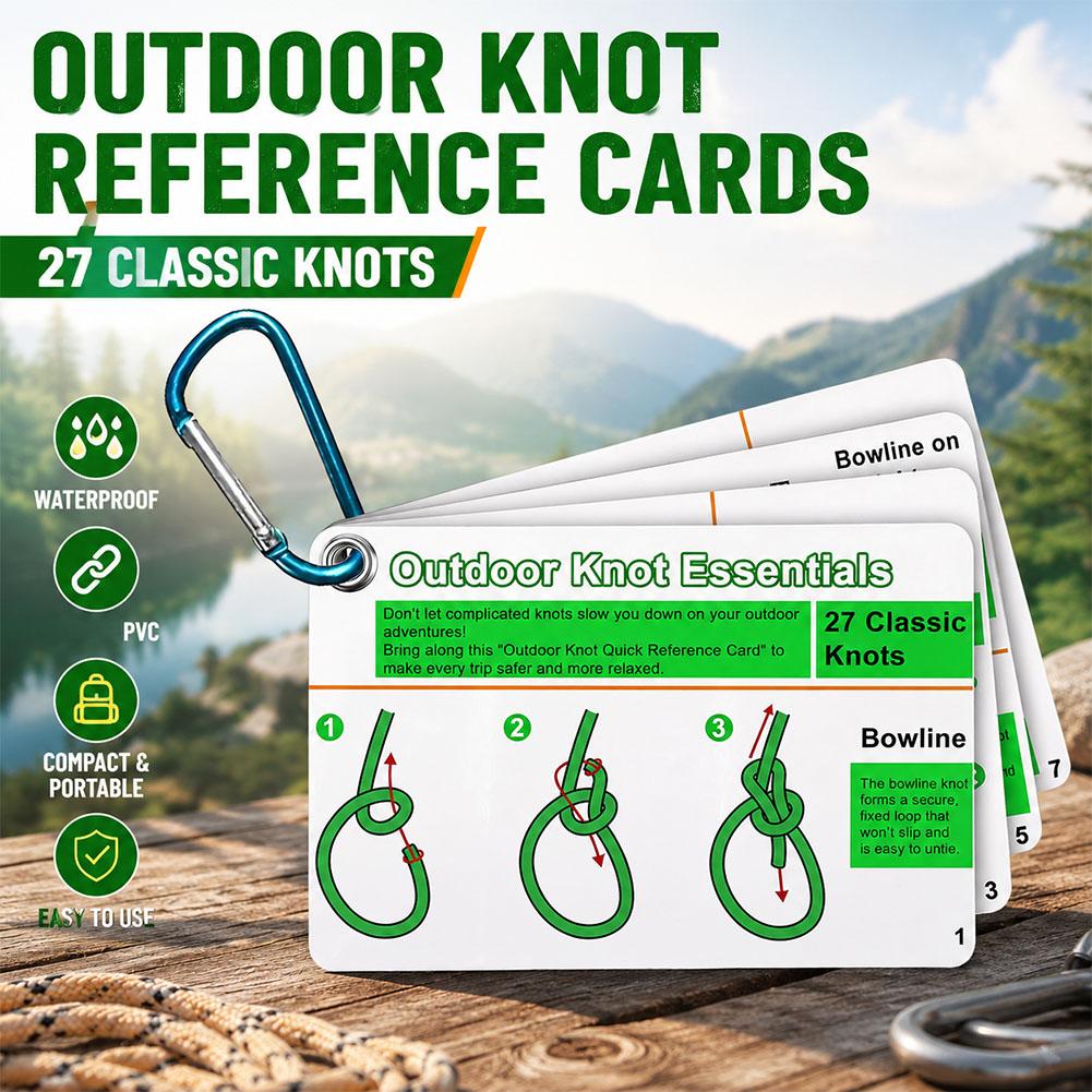 Outdoor Knots Pocket Guide Wat - Outdoor Adventure Guide recensie en prijs