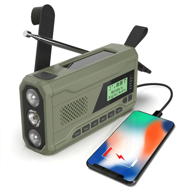 DAB/FM Bluetooth-radio Noodrad - Emergency Radio Solar recensie en prijs